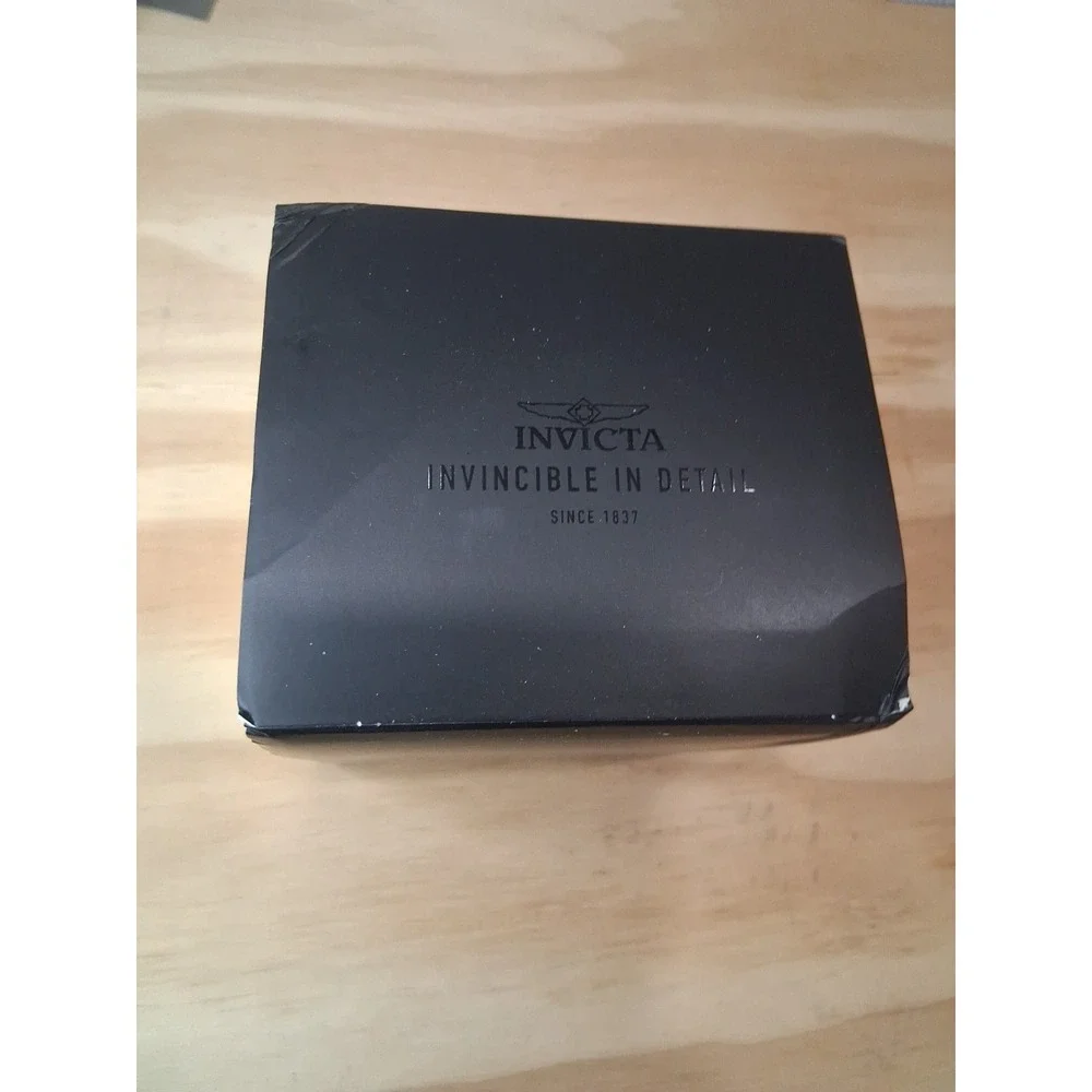 Invicta Men's Watch Specialty Quartz Black Dial Two Tone Steel Bracelet 47483